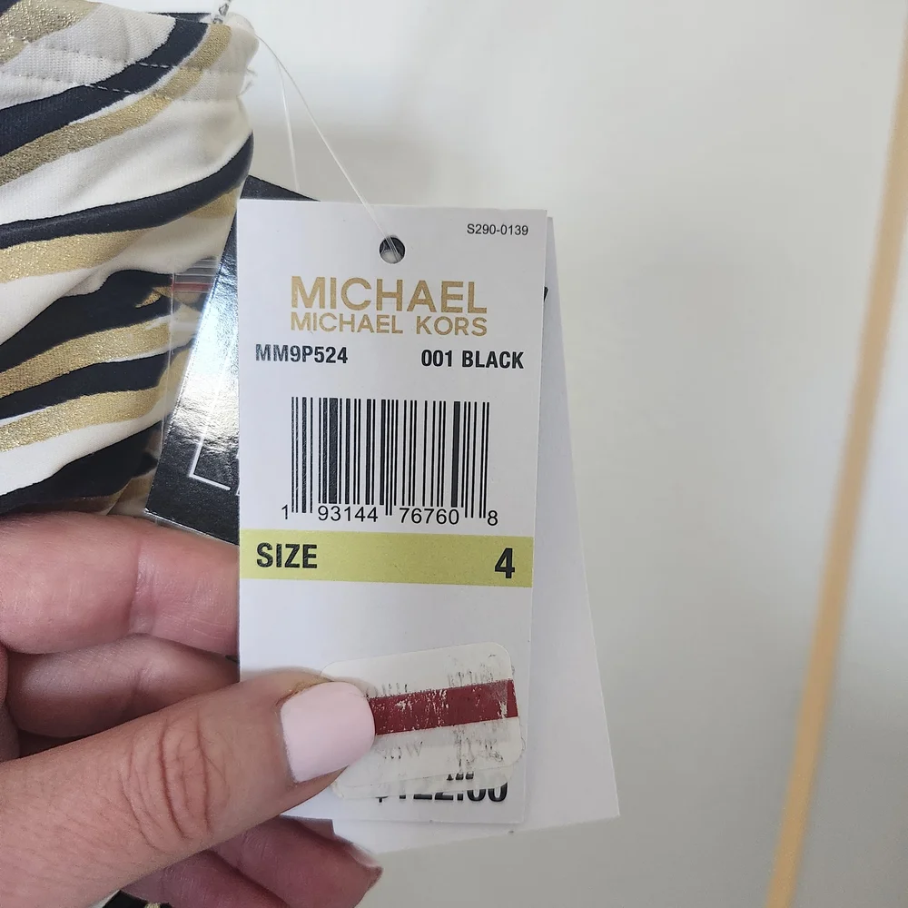 Michael Kors Animal Print Swimsuit - Picture 4 of 5